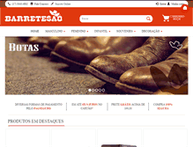 Tablet Screenshot of barretesao.com.br